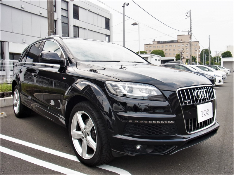 アウディ Q7 3.0TFSI quattro Slineパッケージ 7シーターPKG 中古車